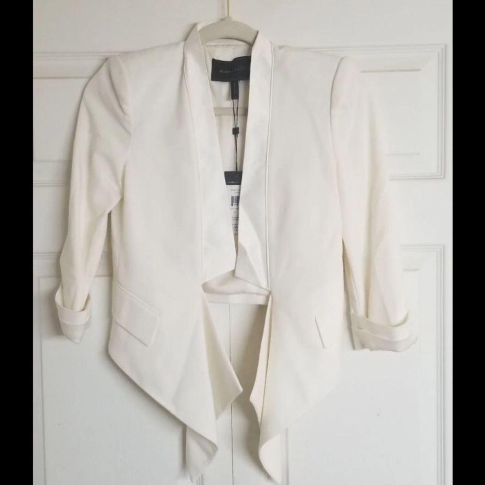 BCBGmaxazria White Blazer